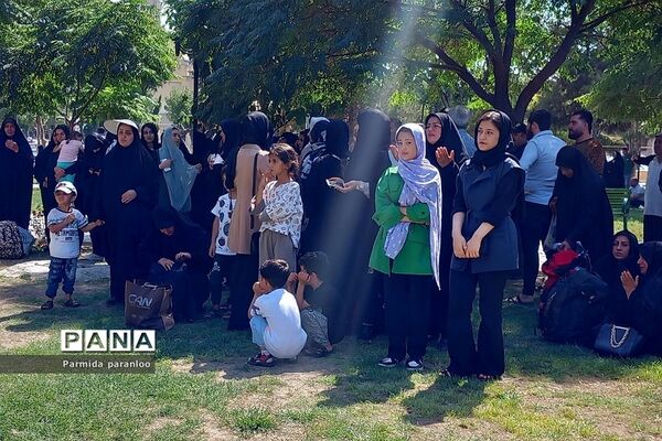 آیین بدرقه خادمان و زائران اربعین حسینی به کربلا در بهارستان 2