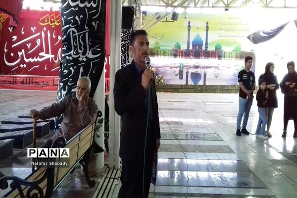 تشییع پیکر مطهر مادر شهید نظارت در شهرستان ملارد