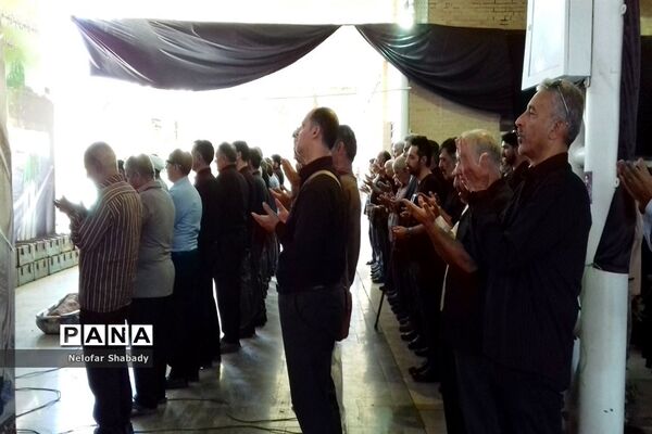 تشییع پیکر مطهر مادر شهید نظارت در شهرستان ملارد