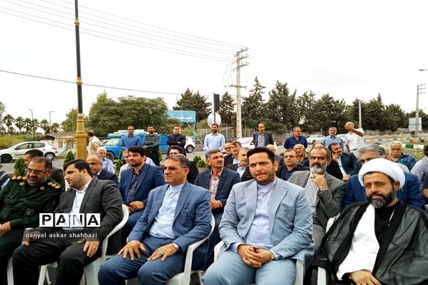 آیین افتتاح و کلنگ زنی پروژه‌های بخش مرکزی شهرستان نور
