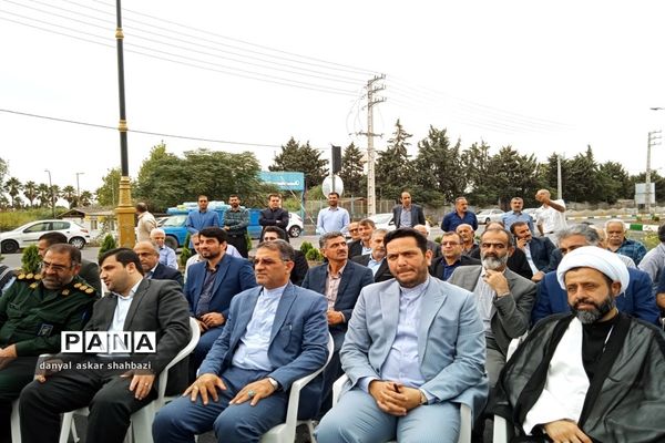 آیین افتتاح و کلنگ زنی پروژه‌های بخش مرکزی شهرستان نور
