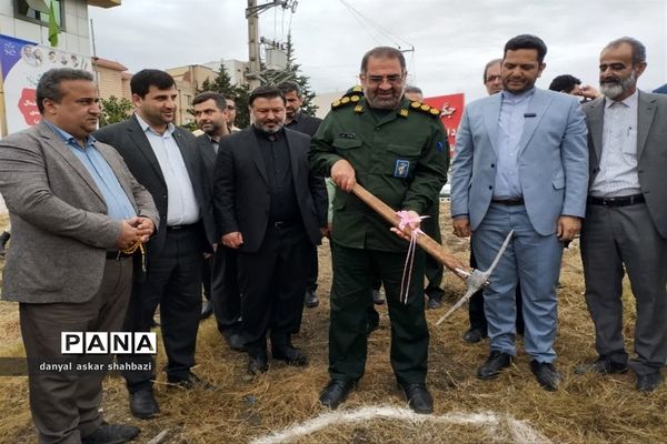 آیین افتتاح و کلنگ زنی پروژه‌های بخش مرکزی شهرستان نور