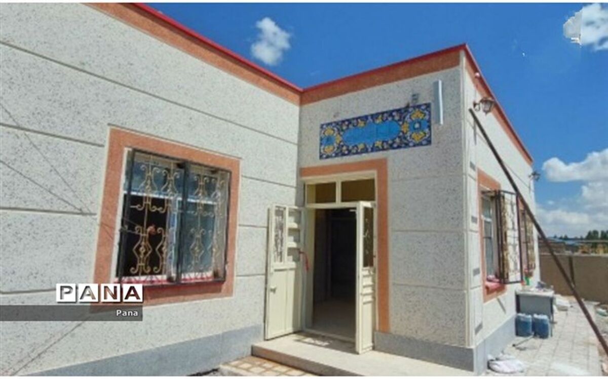 افتتاح مدرسه ۲ کلاسه در روستایی از توابع نظرکهریزی
