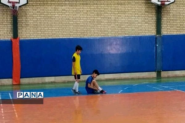 برگزاری بازی دوستانه بین تیم‌های فوتبال دانش‌آموزی ایران و افغانستان در شهرستان پیشوا