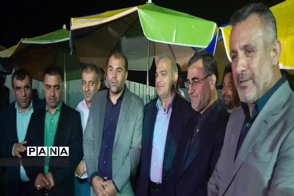 آیین افتتاحیه پروژه ساماندهی سواحل و استخر رو باز بانوان در محمودآباد