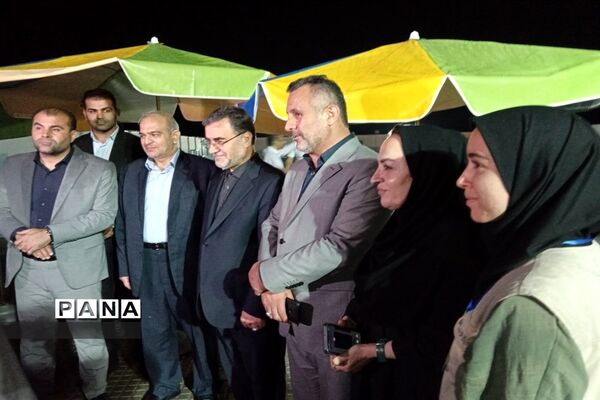 آیین افتتاحیه پروژه ساماندهی سواحل و استخر رو باز بانوان در محمودآباد