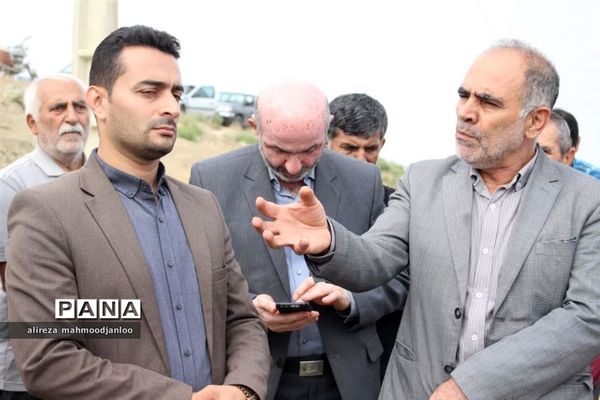 کلنگ‌زنی پروژه جهاد کشاورزی در گلوگاه