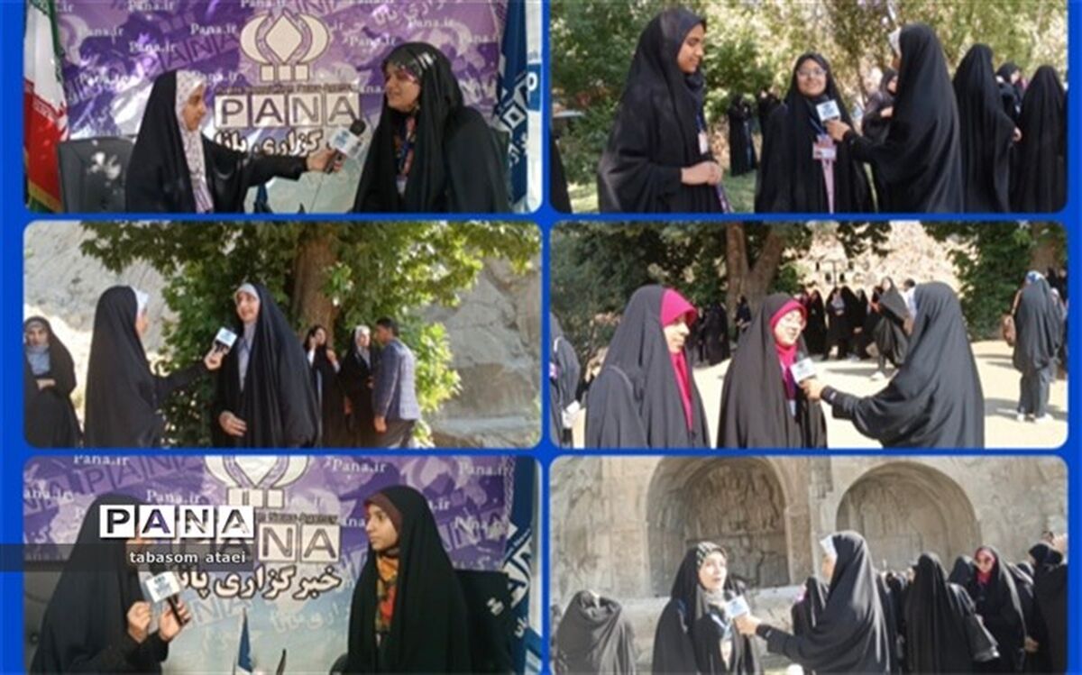 گفت و گوی پانا با شرکت کنندگان دخترمسابقات قرآن، عترت و نماز/فیلم