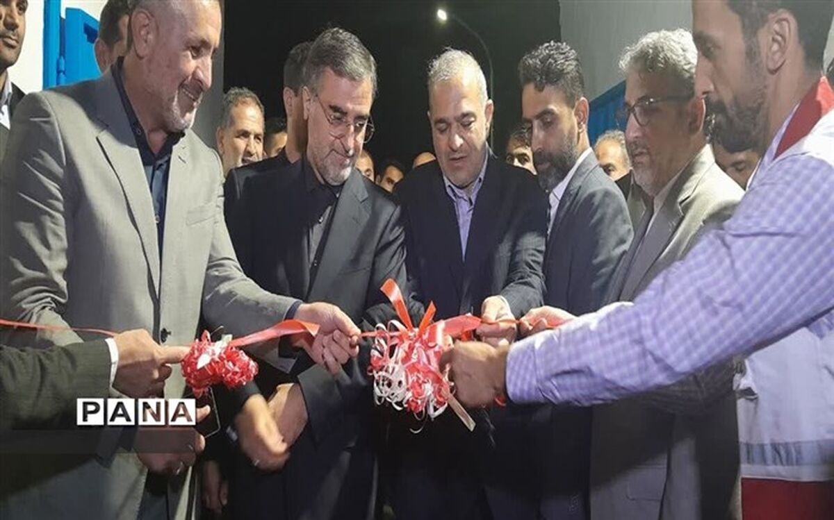 افتتاح پروژه ساماندهی سواحل و استخر رو باز بانوان در محمودآباد/فیلم