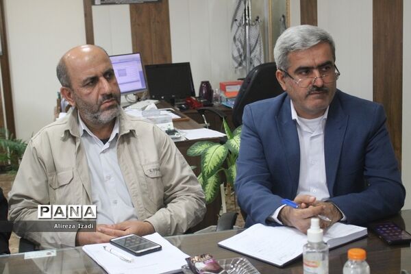 جلسه شورای اداری معاونت پرورشی و فرهنگی  آموزش و پرورش استان بوشهر