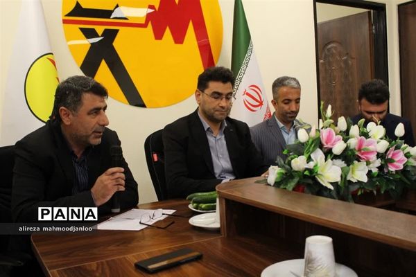 افتتاح ساختمان اداری توزیع برق گلوگاه