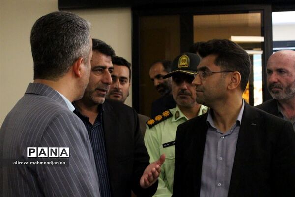 افتتاح ساختمان اداری توزیع برق گلوگاه