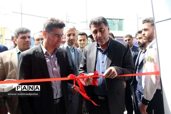 افتتاح ساختمان اداری توزیع برق گلوگاه