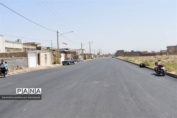 افتتاح۲۲ طرح عمرانی، ورزشی و آموزشی در بهاباد