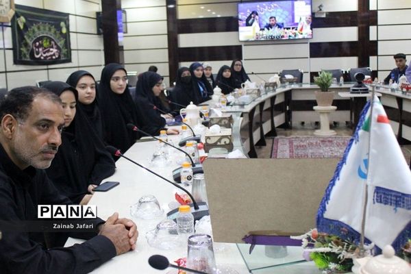 تجلیل از دانش‌آموزان خبرنگار پانا استان بوشهر