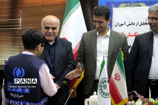 تجلیل از دانش‌آموزان خبرنگار پانا استان بوشهر (2 )