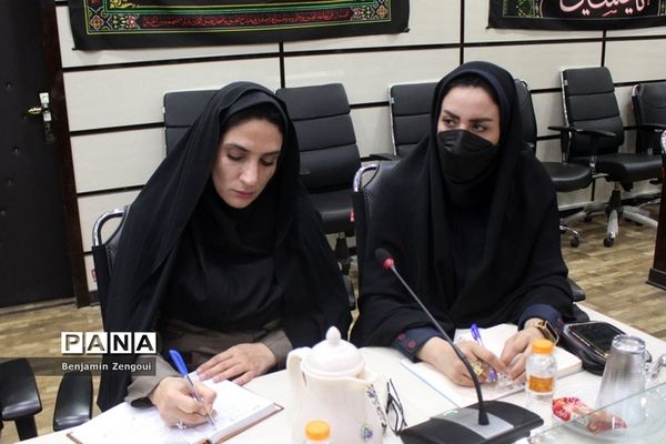 جلسه شورای برنامه‌ریزی و نظارت تعلیم و تربیت کودک آموزش و پرورش استان بوشهر