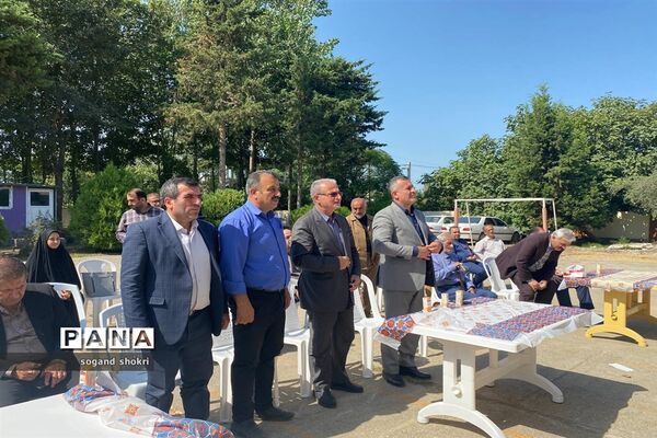 افتتاح سالن ورزشی درون مدرسه‌ای اهلم
