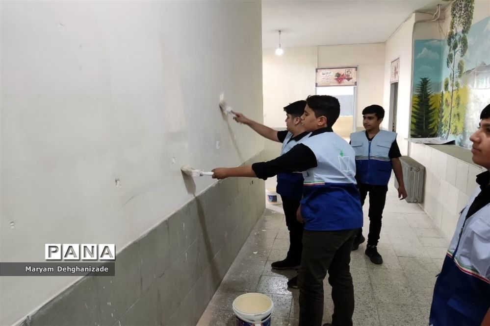 مراسم افتتاحیه طرح شهید عجمیان در شهرستان مهریز