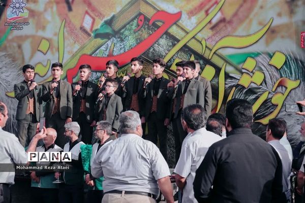 مراسم بدرقه کاروان زیارتی اربعین حسینی ازاسلامشهربه مرز مهران