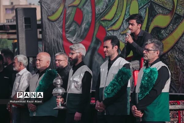مراسم بدرقه کاروان زیارتی اربعین حسینی ازاسلامشهربه مرز مهران