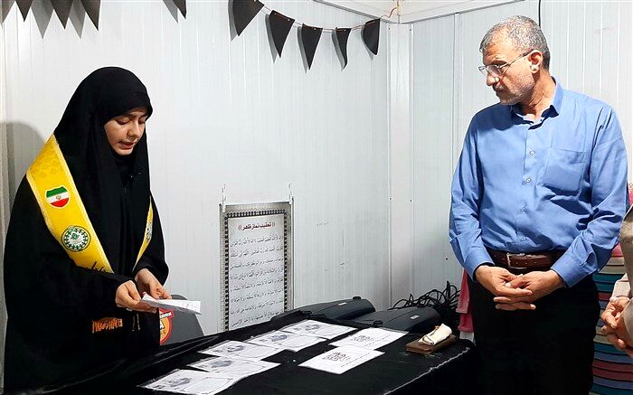 نقش موکب‌های  دانش‌آموزی در خدمت‌رسانی به زائران بی‌بدیل است