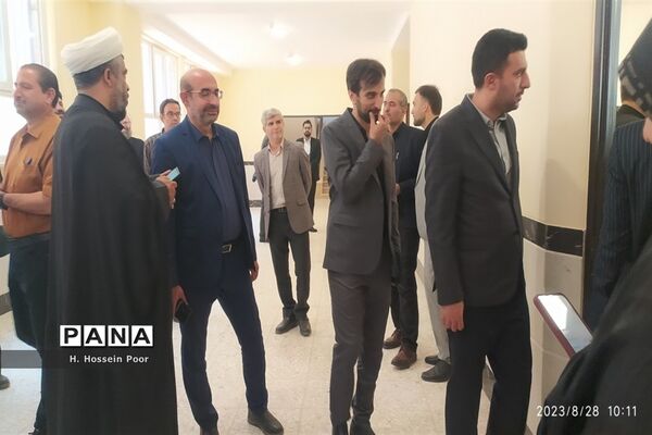 افتتاح مدرسه حضرت خدیجه در قم