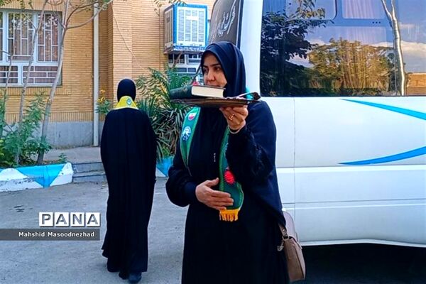 اعزام ۴۰ دانش‌آموز زیارت اولی تربت حیدریه به مشهد مقدس