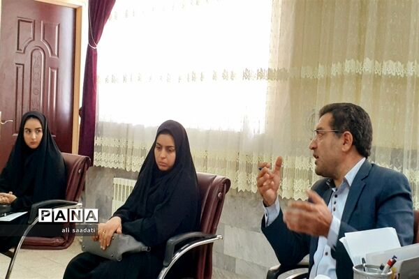 برگزاری جلسه توجیهی و سازماندهی نیروهای جدید الاورود تربیت معلمی (آقایان)شهرستان کلات