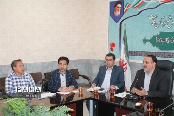 برگزاری جلسه توجیهی و سازماندهی نیروهای جدید الاورود تربیت معلمی (آقایان)شهرستان کلات