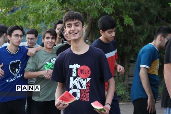 اردوی یک روزه دانش‌آموزان دبیرستان شهیدبهشتی
