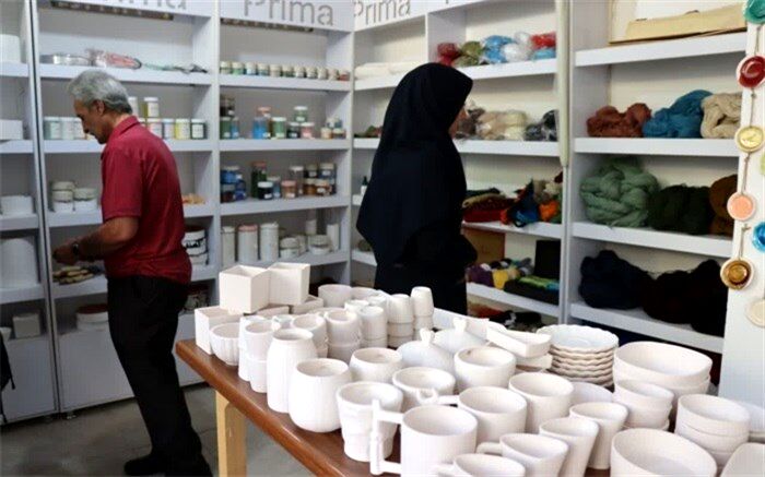 افتتاح مرکز تأمین مواد اولیه صنایع‌دستی در البرز