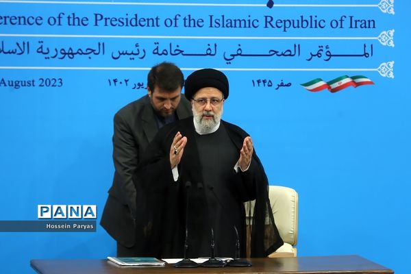 نشست خبری رئیس جمهوری اسلامی ایران