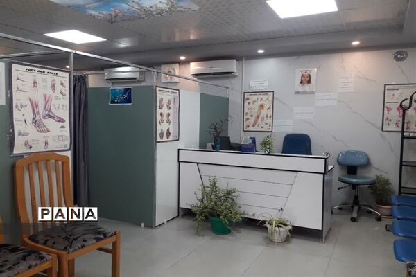 افتتاح بخش فیزیوتراپی و آزمایشگاه درمانگاه فرهنگیان قائمشهر