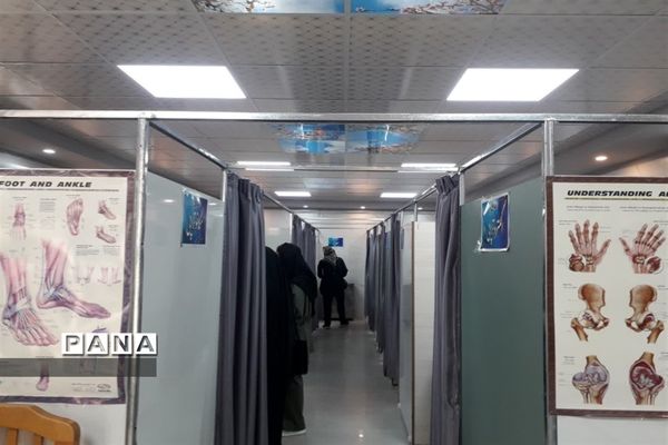 افتتاح بخش فیزیوتراپی و آزمایشگاه درمانگاه فرهنگیان قائمشهر