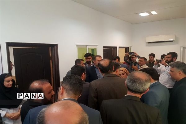 افتتاح بخش فیزیوتراپی و آزمایشگاه درمانگاه فرهنگیان قائمشهر