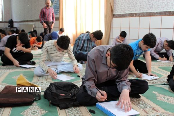 برگزاری مسابقات مرحله شهرستانی  دانایی و توانایی در آمل