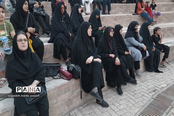 آیین تعزیه‌خوانی به مناسبت اربعین در ساری