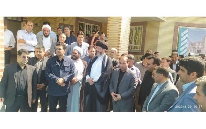 افتتاح مدرسه ۱۲ کلاسه در شهرستان گرمی