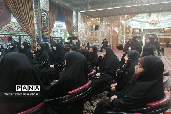 زن زندگی شهادت شعار حلقه صالحین کانون بسیج فرهنگیان ناحیه ۷مشهد مقدس