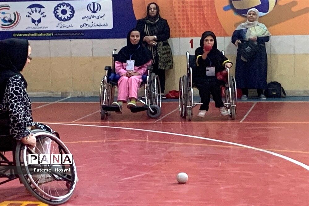 برگزاری مسابقات بوچیای دختران کم توان جسمی کشور