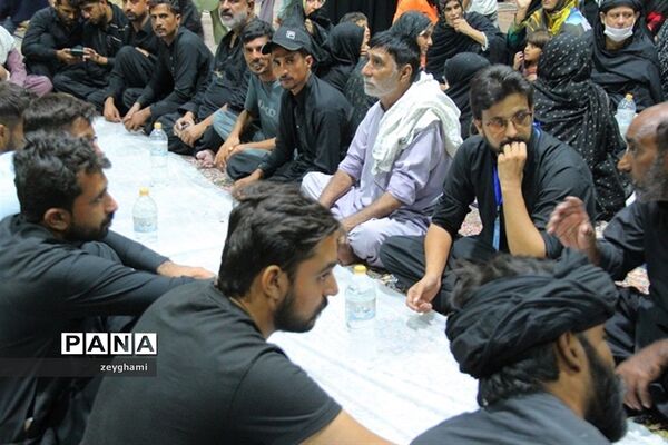 راه اندازی موکب شهدای فاطمیون در ورودی شهر ماهان - کرمان