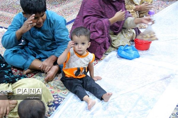 راه اندازی موکب شهدای فاطمیون در ورودی شهر ماهان - کرمان