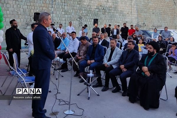 افتتاحیه استخر غدیر رودهن در هفته دولت