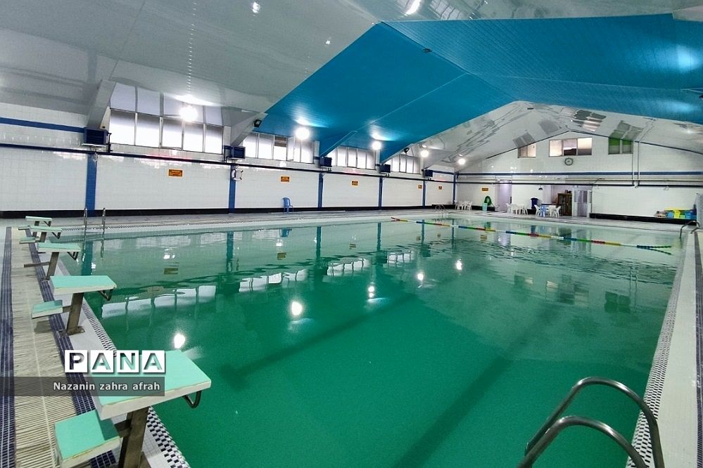 افتتاحیه استخر غدیر رودهن در هفته دولت