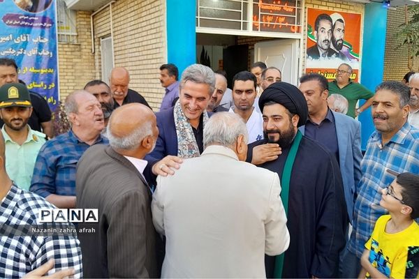 افتتاحیه استخر غدیر رودهن در هفته دولت