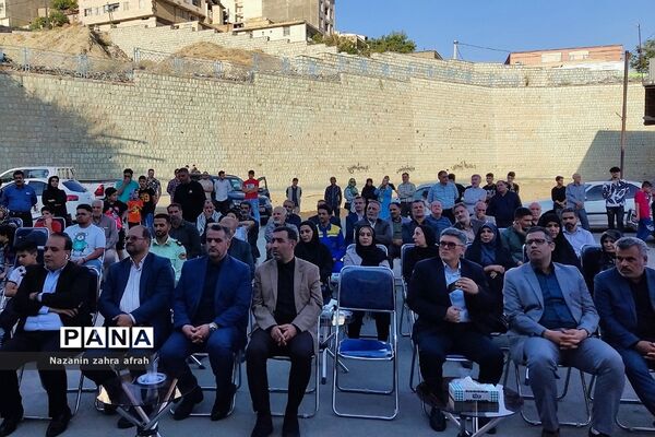 افتتاحیه استخر غدیر رودهن در هفته دولت