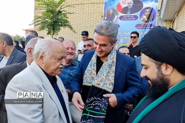 افتتاحیه استخر غدیر رودهن در هفته دولت