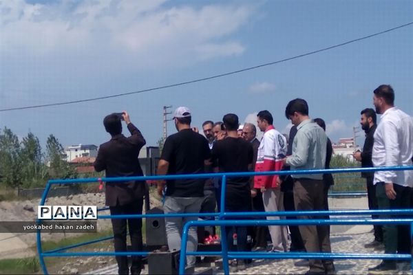 آیین کلنگ زنی و افتتاح پروژه‌های عمرانی شهرداری سرخ‌رود