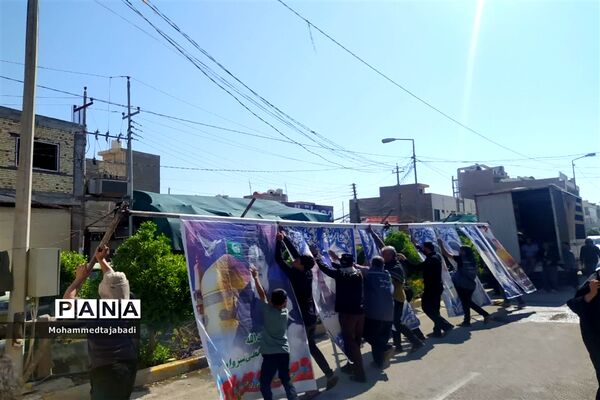 آغاز خدمت رسانی موکب امام رضا (ع) شهرستان سبزوار در کربلا